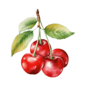 illustration of cherries
