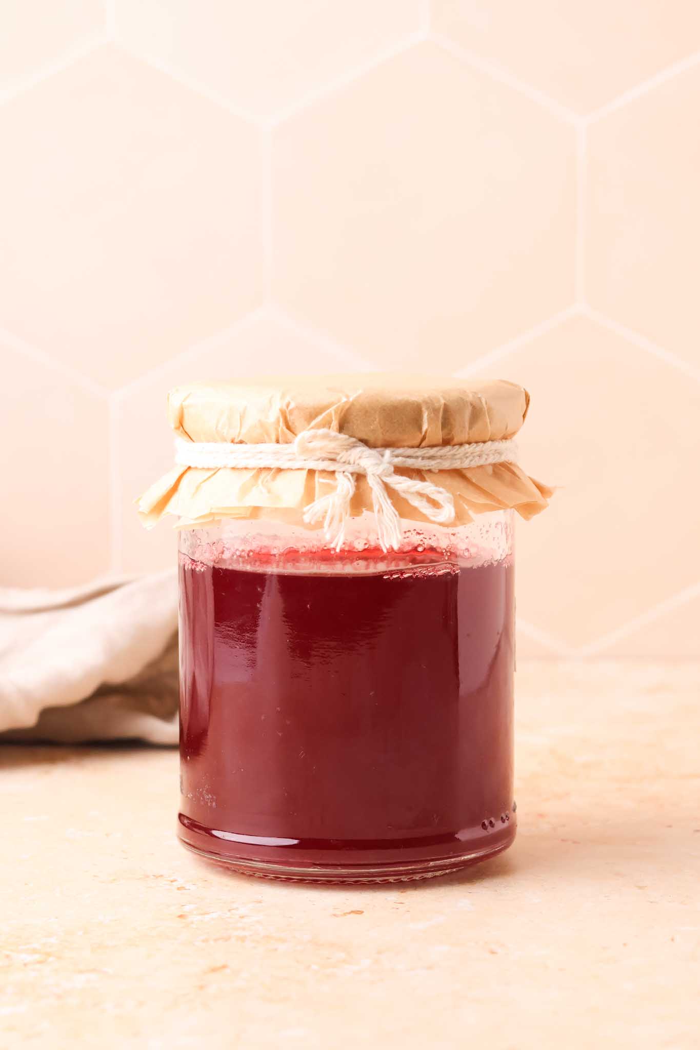 mixed berry simple syrup