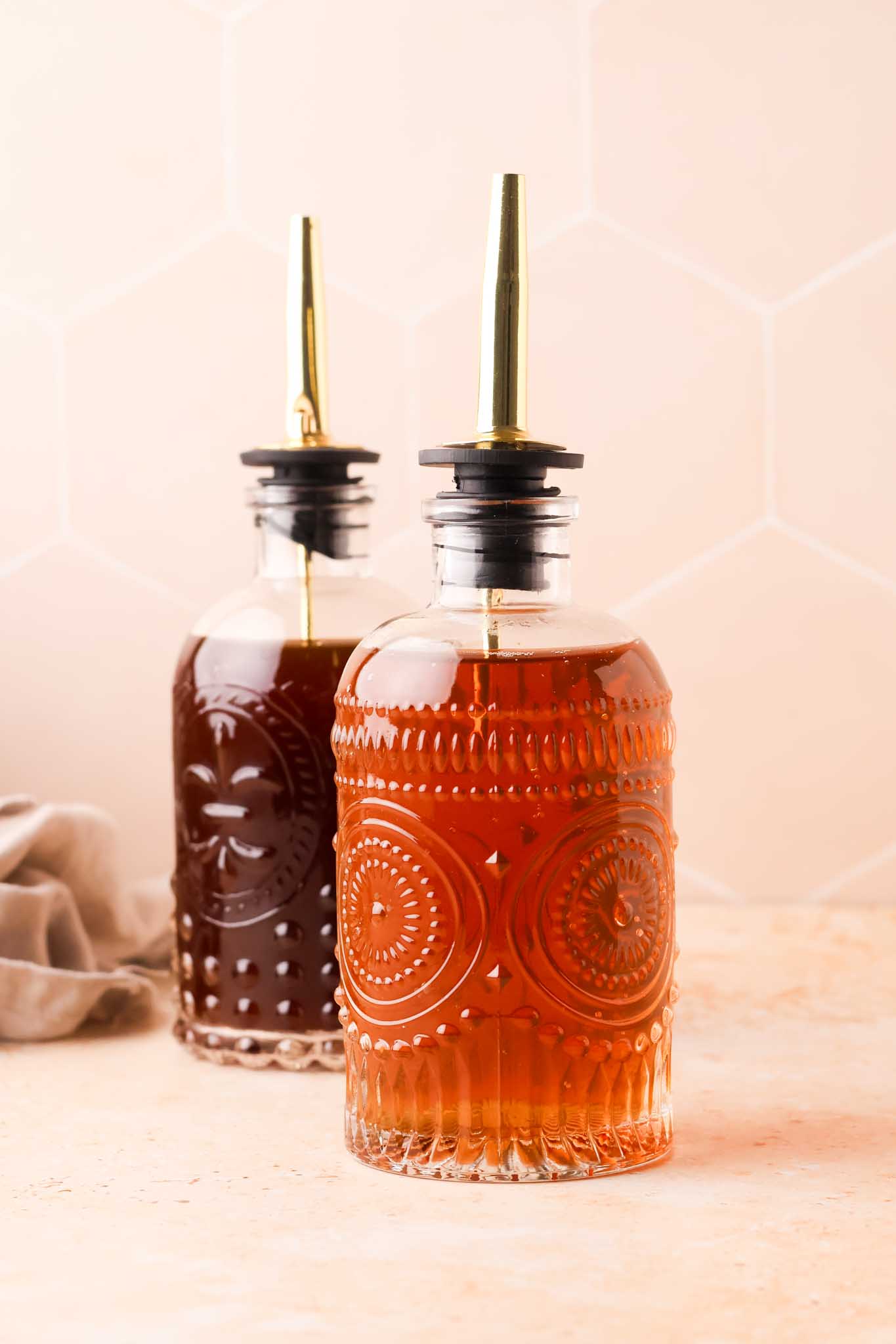 light and dark brown sugar simple syrup